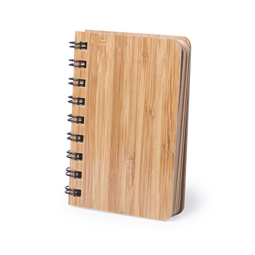 Ringband notitieboek bamboe - Image 1